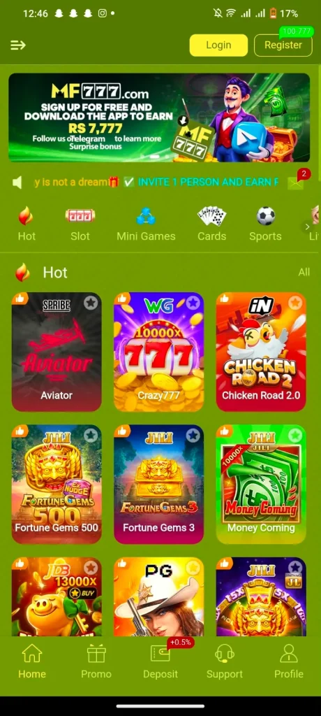 MF777 Game